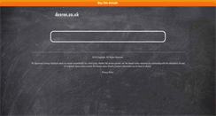 Desktop Screenshot of desree.co.uk